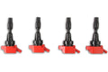 MSD Ignition Coil - Blaster Series - Hyundai/KIA 1.6L Turbo  - Red - 4-Pack - 82694