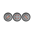 Classic Instruments Velocity White Three Gauge Set - VS03WBLF