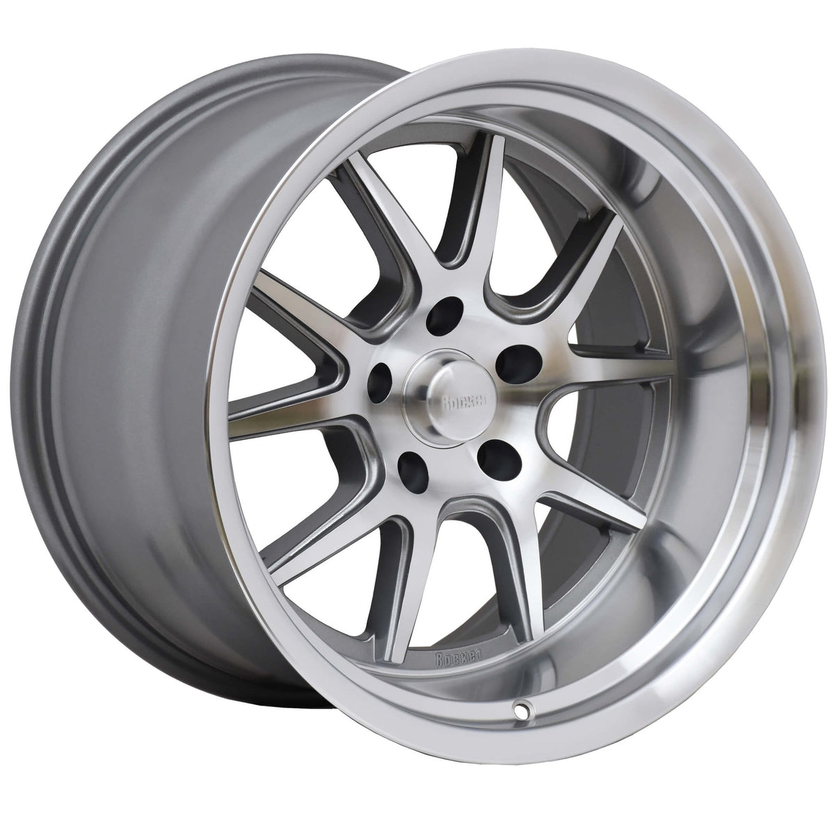 Rocket Racing Wheels TTR19 Attack - Titanium/Machined - TTR19-826555