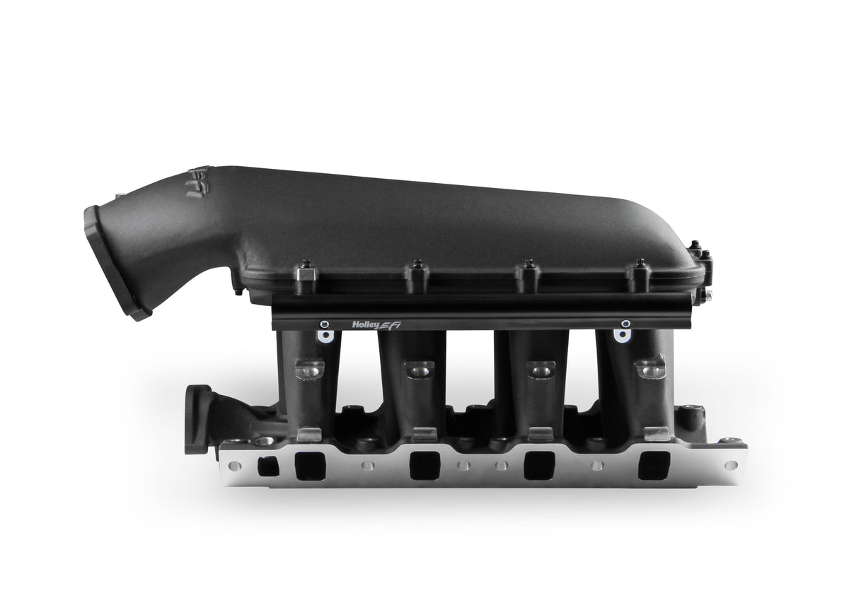 Holley EFI 8.2" SBF Ford Hi-Ram EFI Manifold-Black - 300-272BK