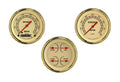 Classic Instruments Vintage 3" Speedo/Quad/Tach-GM - VT03GLF