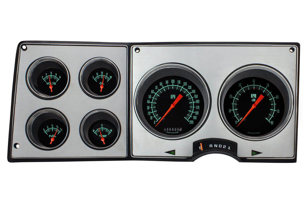 Classic Instruments 1973-87 Chevy Truck G/Stock, Metric-LS - CT73GS-M-LS