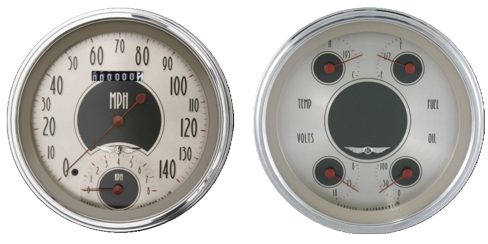 Classic Instruments 4-5/8" Speedtachular & Quad - AN62SLC