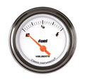 Classic Instruments Velocity White 2-1/8" Fuel Level Gauge (0-30 Ohm) - VS14WSLF