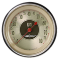Classic Instruments All American Nickel 3-3/8" Tachometer Gauge - AN80SHC