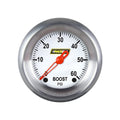 Classic Instruments Racepak 2-1/8" Boost White (60 PSI) - 250-CI-143WA