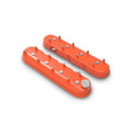 Holley Tall LS Valve Covers - Factory Orange - 241-164