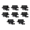 MSD Ignition Coil - Blaster Series - L-Series Truck Engine - Black - 8-Pack - 826483