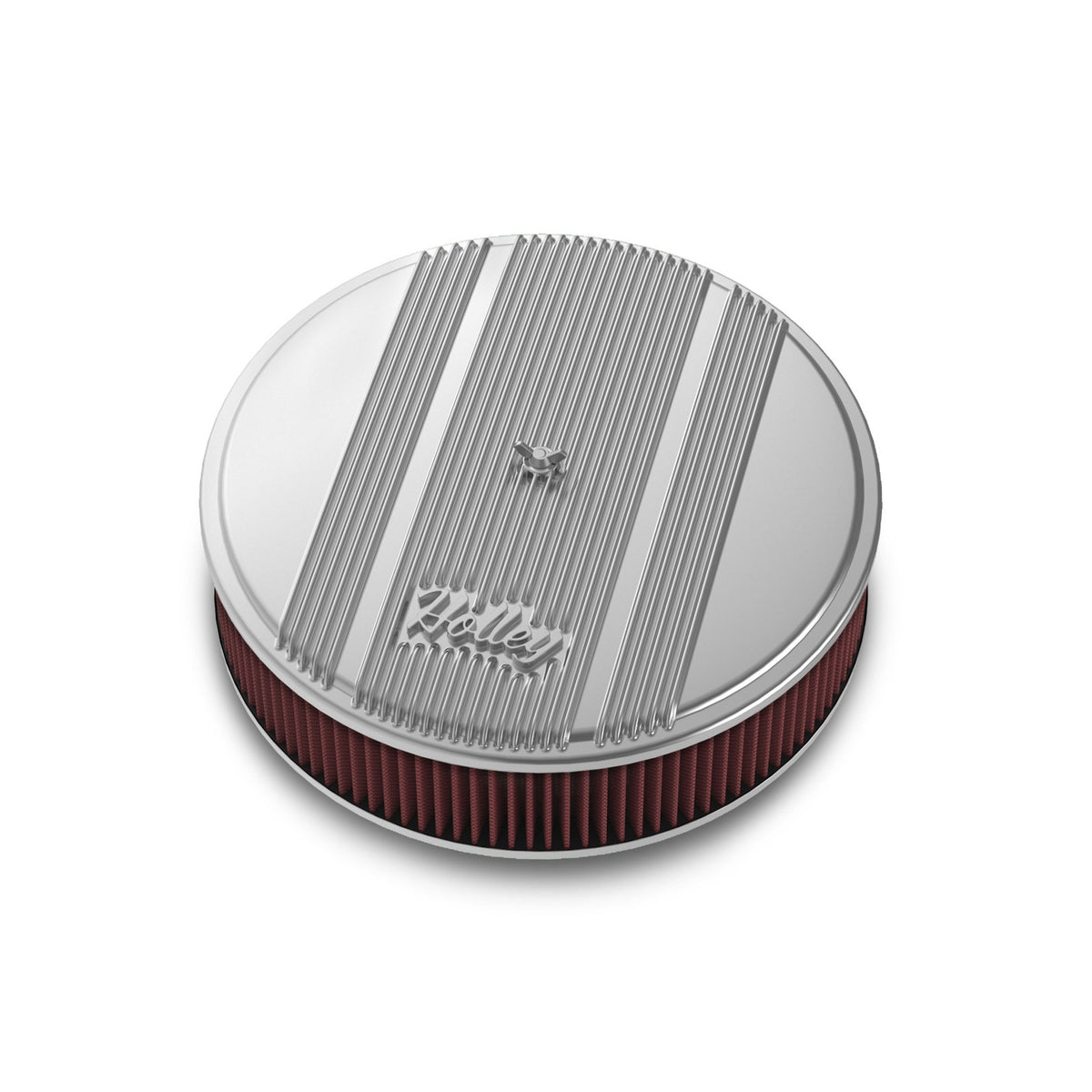 Holley 14" Round Finned Air Cleaner - 120-151