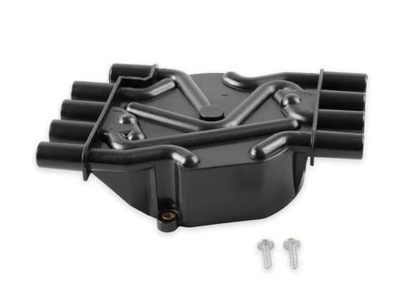 Distributor Cap - Chevy / GMC Vortec - V8 - Female - Socket Style - Crab - Black - 120141