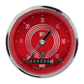 Classic Instruments V8 Red Steelie 3-3/8" Low Speed Speedometer Gauge - LSV8RS