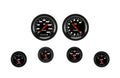 Classic Instruments Velocity Black Six Gauge Set - VS01BBLF