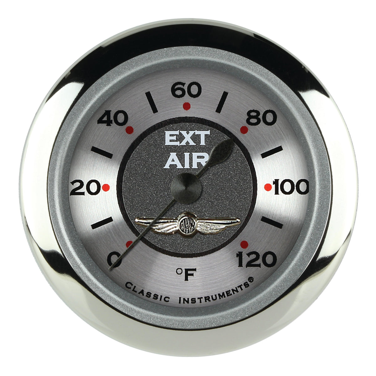 Classic Instruments All American 2-1/8" Outside Air Tempature Gauge - AW199SRC