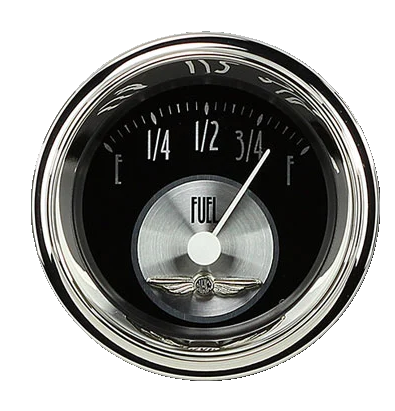 Classic Instruments All American Tradition 2-1/8" Fuel Level Gauge (240-33 Ohm) - AT09SHC