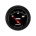 Classic Instruments Velocity Black 2-1/8" Volt Gauge - VS30BBLF