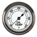 Classic Instruments Classic White 2-1/8" Oil Temperature Gauge - CW128SLF