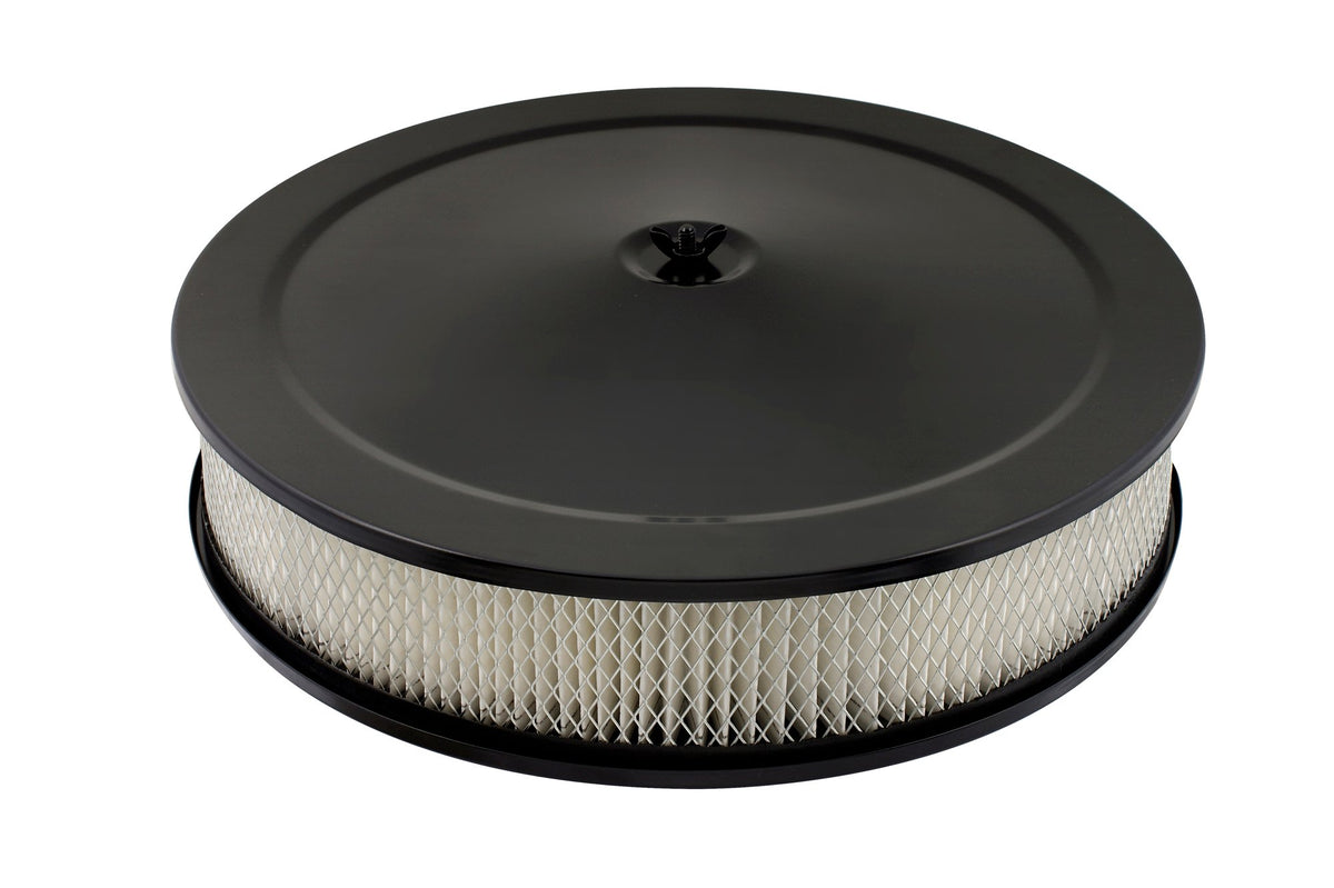 Mr. Gasket Competition Air Cleaner - Flat Black - 9790BP