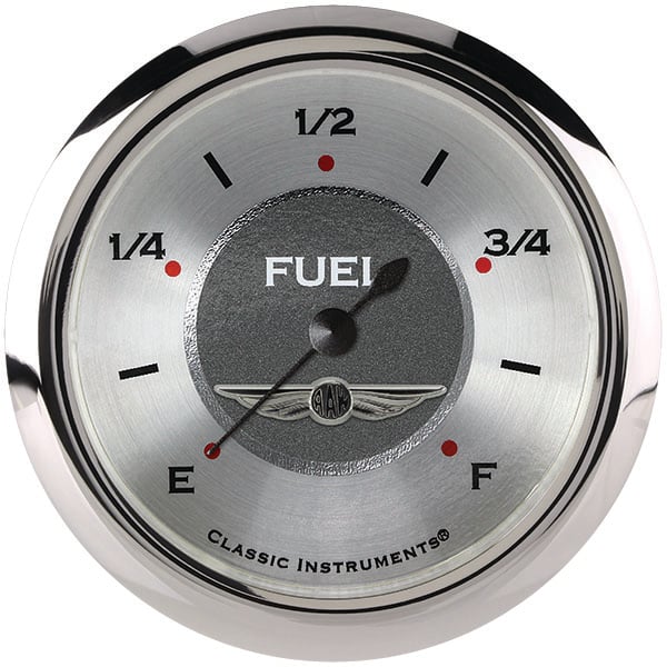 Classic Instruments All American 2-5/8" Fuel Level Gauge - AW309SRC