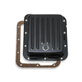 Mr. Gasket Transmission Oil Pan - Black Steel - 9755BMRG