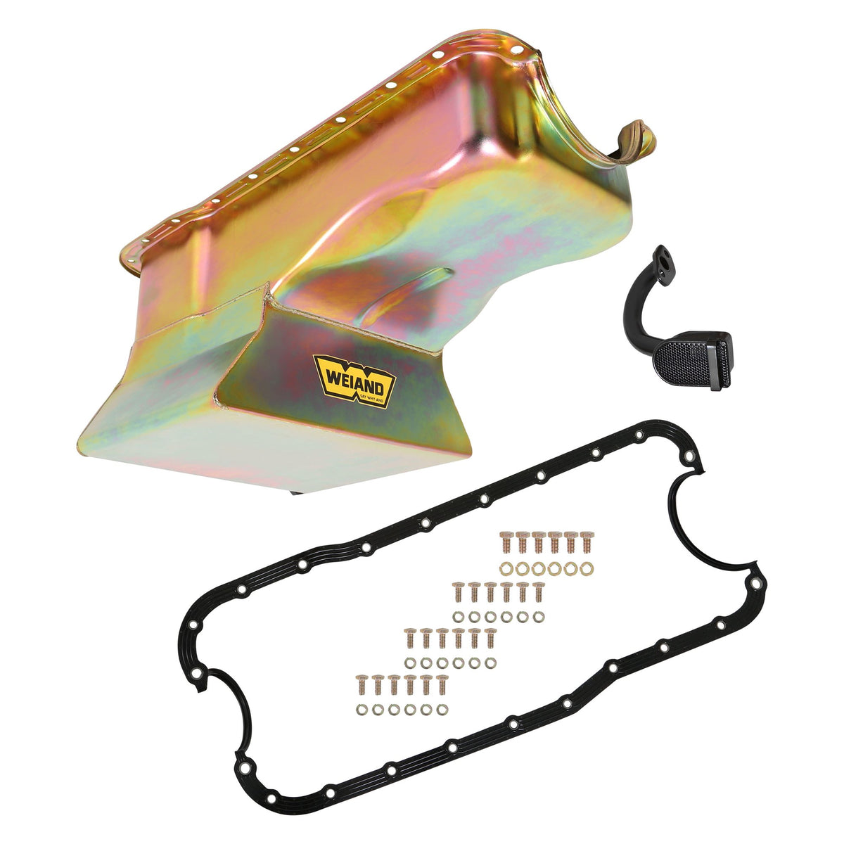 Weiand Oil Pan Kit- Fabricated - 5037WND