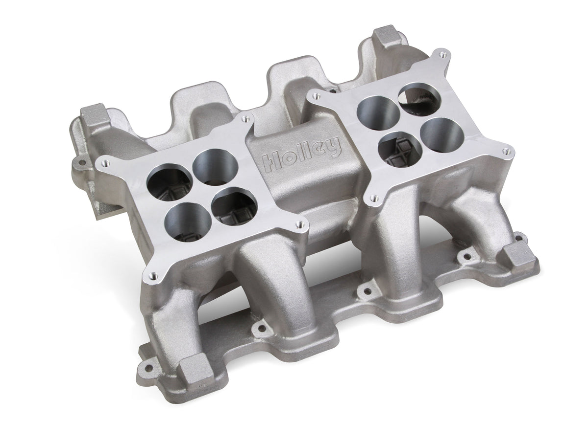 Holley LS Carbureted Manifold - 2x4 Dual Plane GM LS1/LS2/LS6 - 300-120