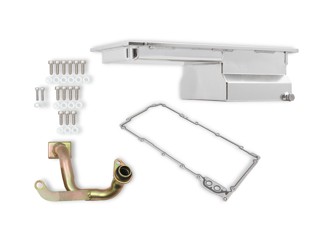 Weiand Oil Pan Kit - Fabricated - 5044WND