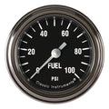 Classic Instruments Hot Rod 2-1/8" Fuel Pressure Gauge (100 PSI) - HR146SLF