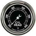 Classic Instruments Traditional 2-5/8" Cylinder Head Tempature Gauge - TR397SLF