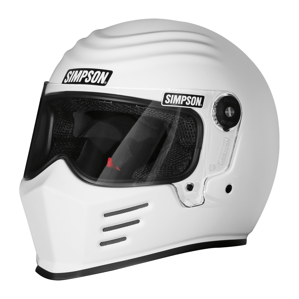 Simpson Outlaw Bandit 3.0 Helmet - White - Large - OB31LG
