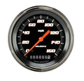 Classic Instruments Velocity Black 3" Speedometer Gauge (160 MPH) - VS55BSLF