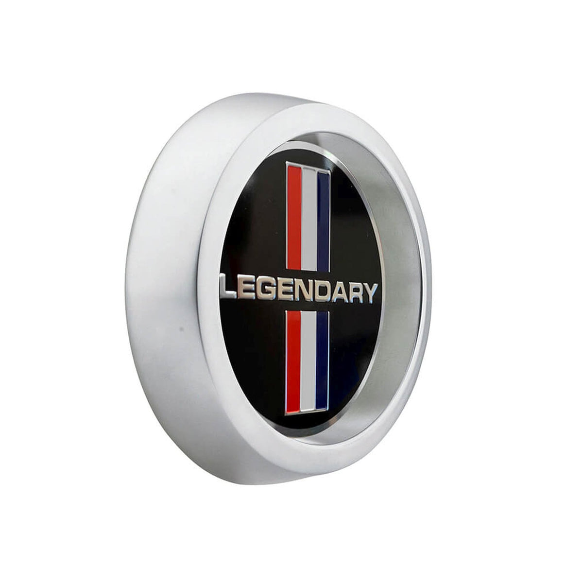 Legendary Wheel Center Cap - Black Tri-Bar - LW-HC029