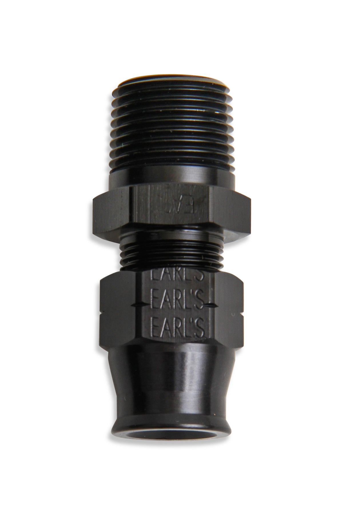 Earl’s 3/8" NPT Male to 3/8" Tubing Adapter - AT165206ERL