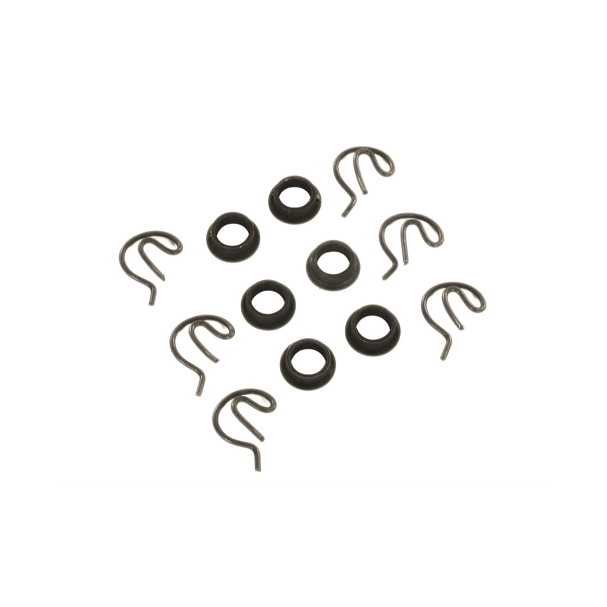 Mr. Gasket Shifter Bushing Kit - Steel Clips And Bushings - 11