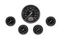 Classic Instruments AutoCross Gray Five Gauge Set - AX365GBPF