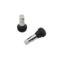 Mr. Gasket Chrome Tire Valve Stems - Stock length - 1955MRG