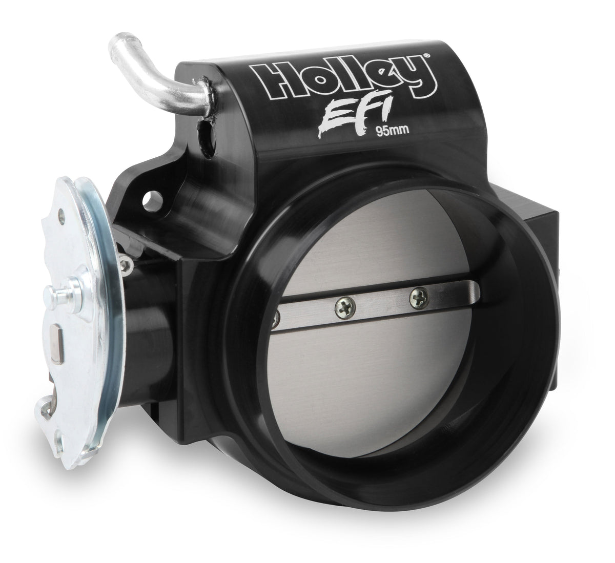 Holley EFI BILLET 95mm LS Throttle Body w/low RPM Taper - 112-585