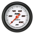 Classic Instruments Velocity White 2-1/8" Fuel Pressure Gauge (100 PSI) - VS146WBLF