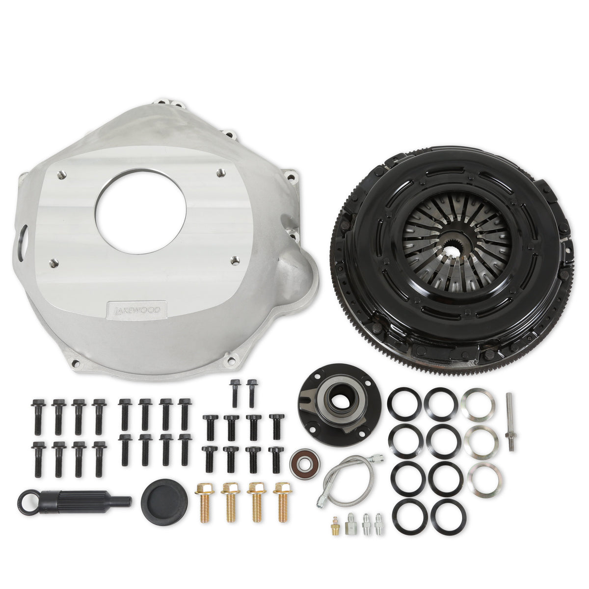 Holley Complete Transmission Installation Kit
- 8-Bolt LS or LT Engine to TKX / TKO - 319-505