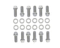 Mr. Gasket Intake Manifold Bolt Set - Chrome - 12-Point - 5003