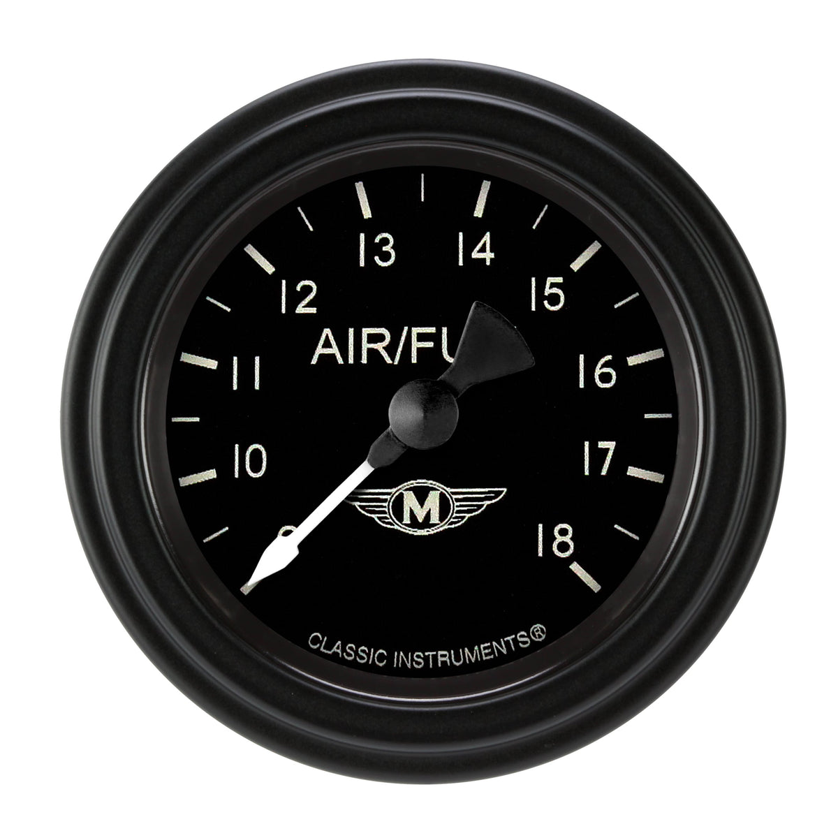 Classic Instruments Moal Bomber 2-1/8" Air Fuel Ratio Gauge - MA194BLF