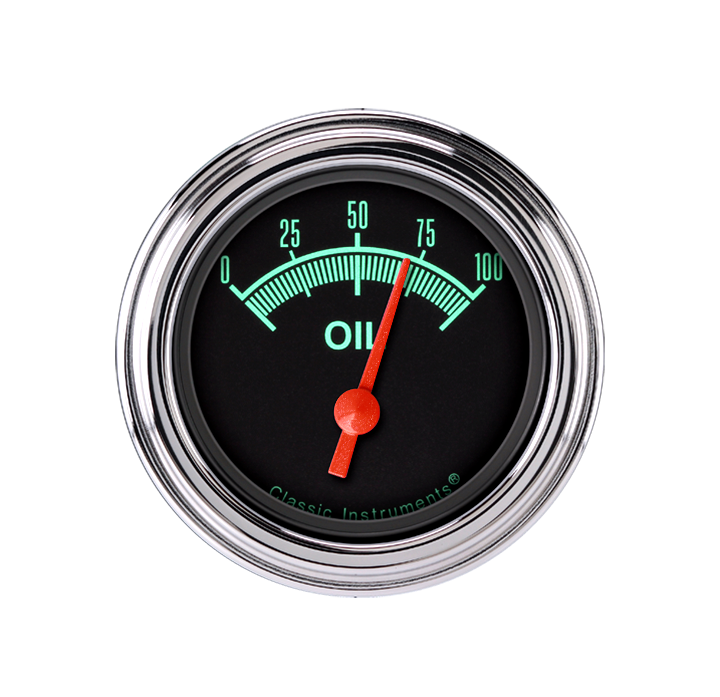 Classic Instruments G/Stock 2-1/8" Oil Pressure Gauge - GS81SLF