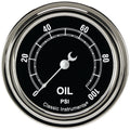 Classic Instruments Traditional 2-5/8" Oil Pressure Gauge - TR381SLF