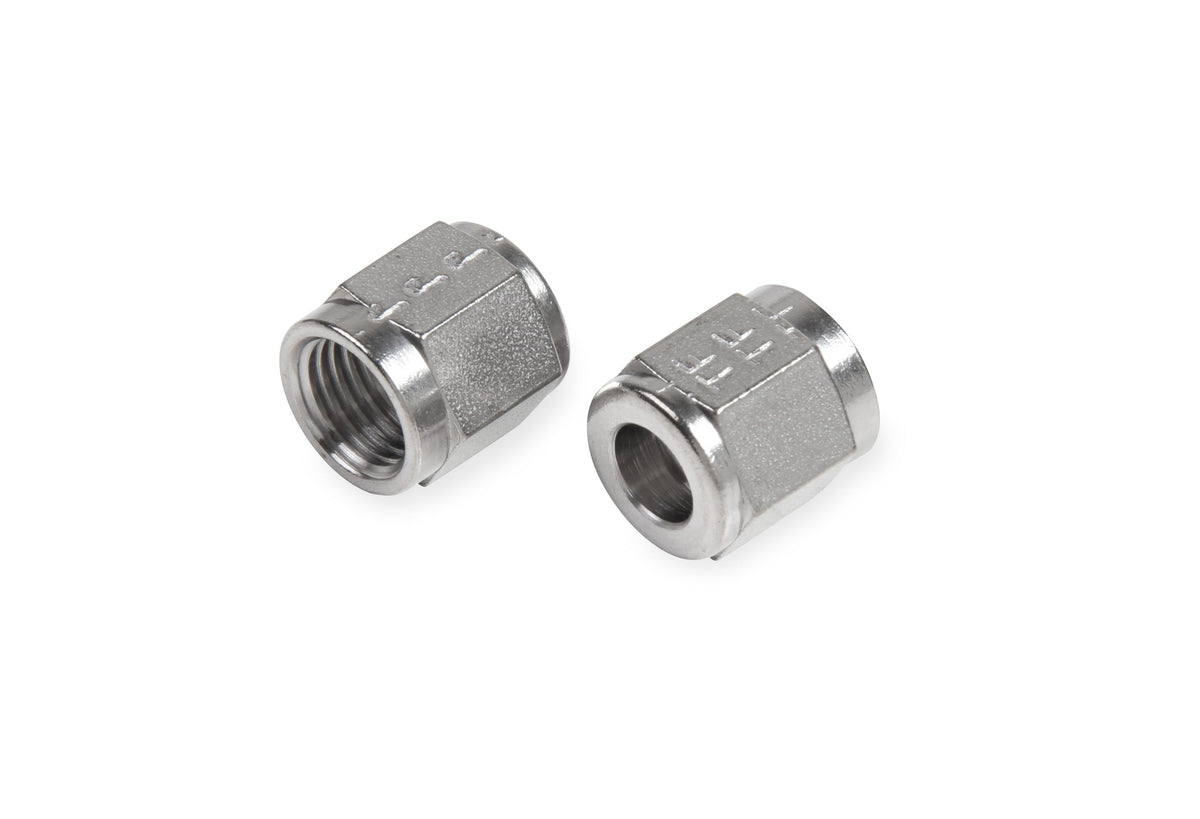 Earl’s -4 AN Stainless Steel Tube Nut - SS581804ERL
