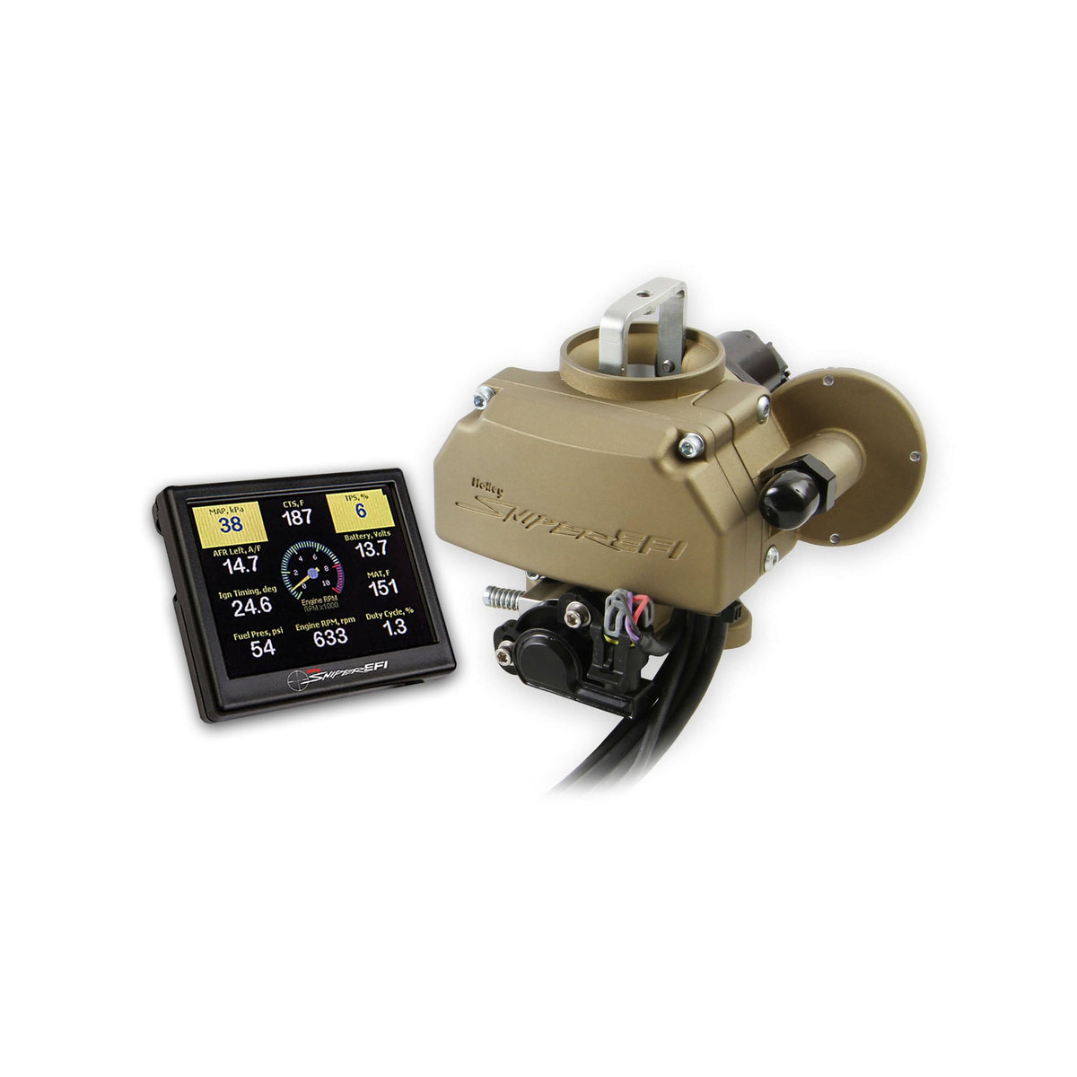 Holley Sniper EFI Autolite 1100 - Classic Gold - 550-552