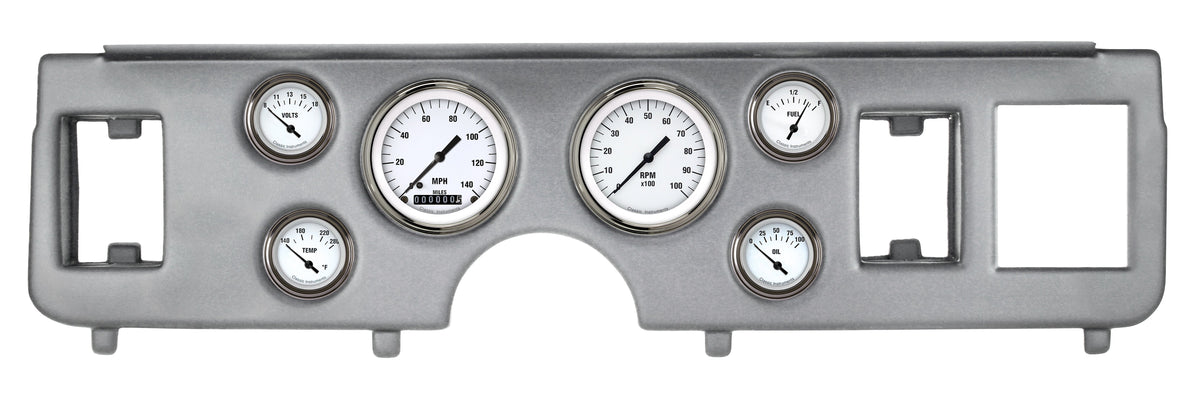 Classic Instruments 1979-86 Mustang White Hot 6 Gauge Set Ford - CDMU79WH01BA