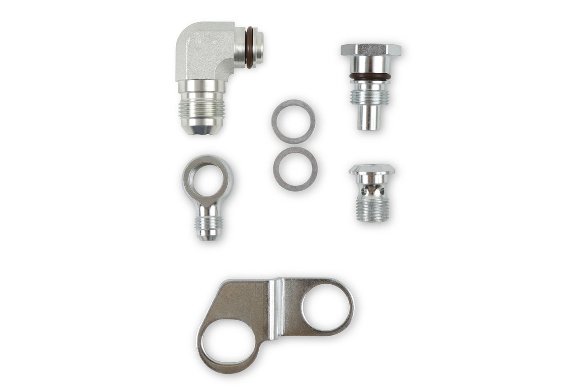 Earl’s Remote Reservoir Adapter Kit for Saginaw Type II Power Steering Pumps - PS0003ERL