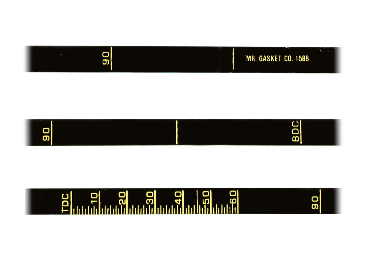 Mr. Gasket Timing Tape - 1588