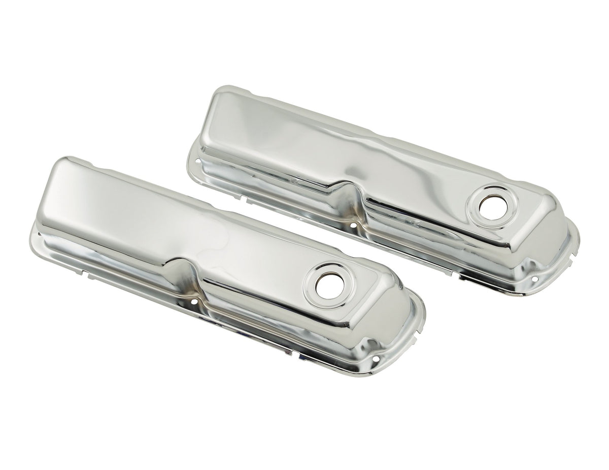 Mr. Gasket Chrome Valve Covers - 9804