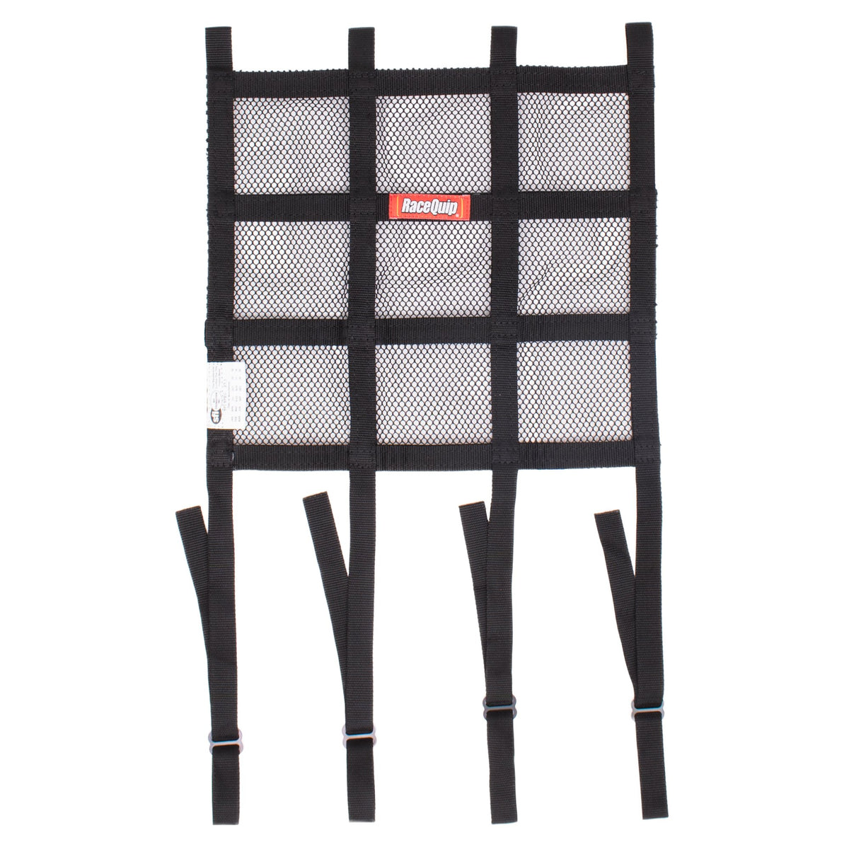 RaceQuip Hybrid Mesh/Ribbon Window Net w/ Mounting Straps - 822001RQP