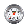 Classic Instruments Racepak 2-1/8" Nitrous Press Bottle 2 White (1600 PSI) - 250-CI-169WA
